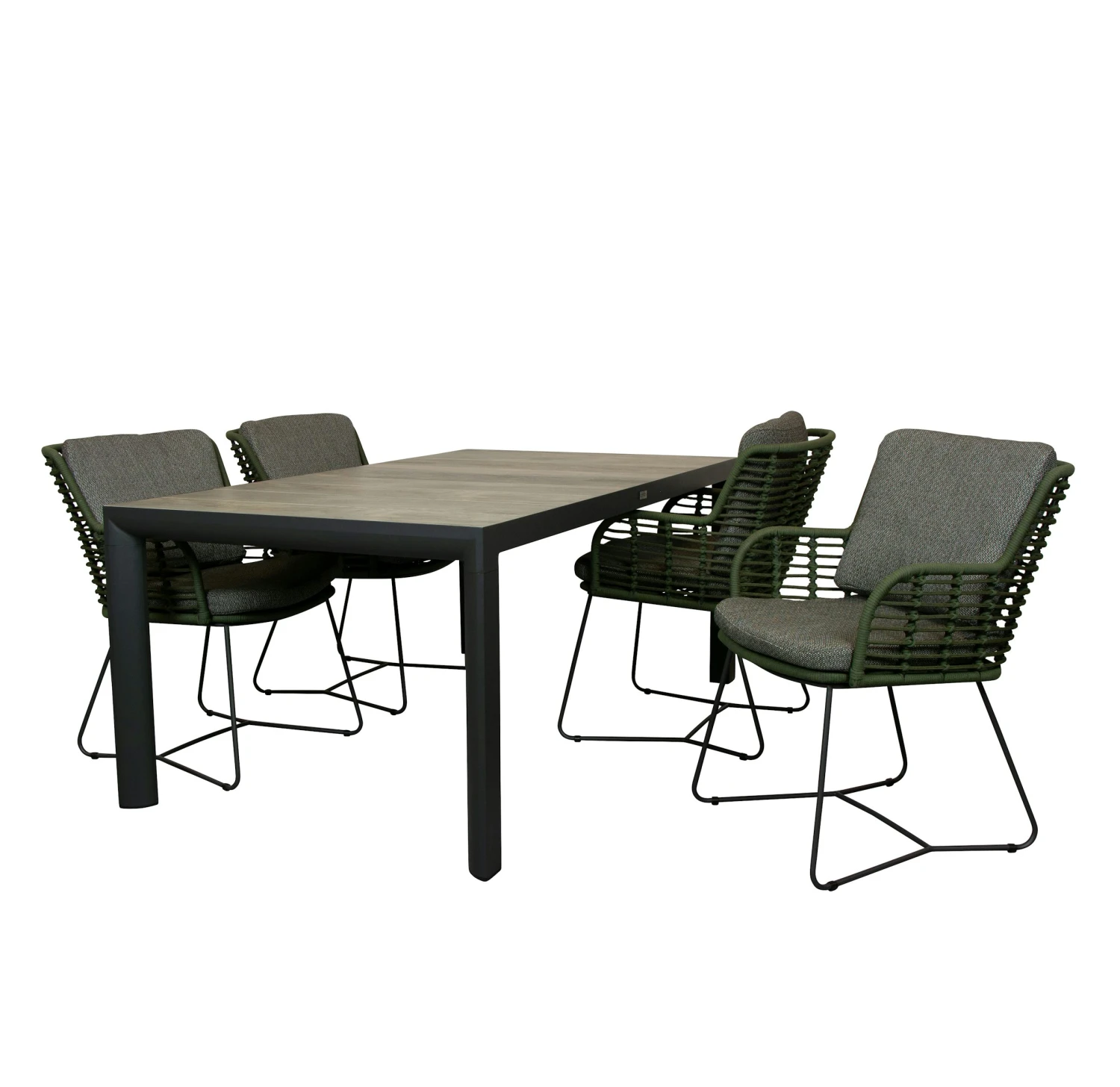 Qopps Kings Tuintafel Met Fabrice Dining Tuinstoel - Afbeelding 2