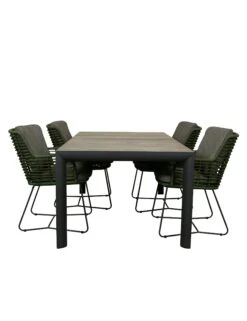 Qopps Kings Tuintafel Met Fabrice Dining Tuinstoel