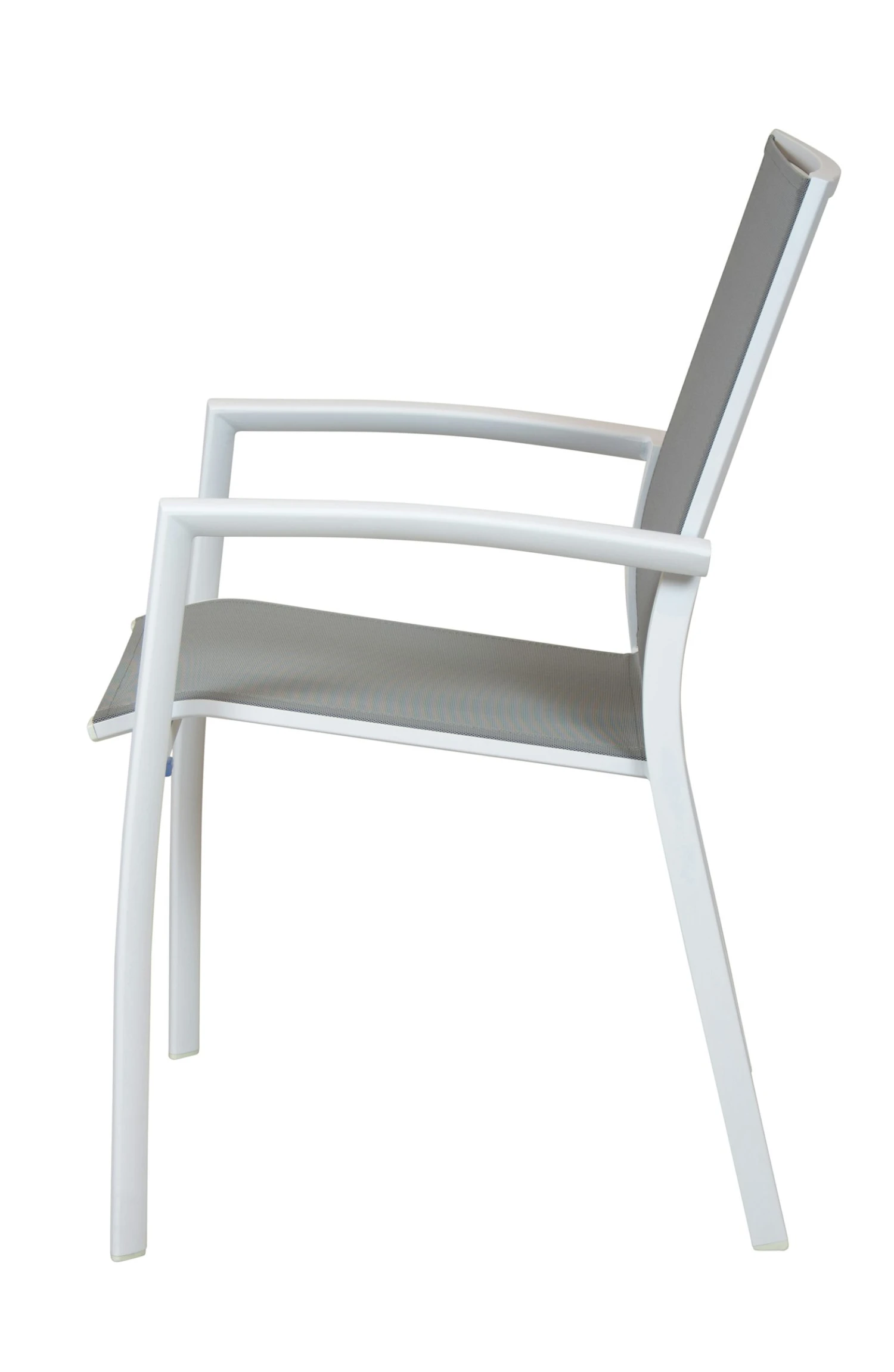 Qopps Waldi Stapelbare Tuinstoel Mat White - Afbeelding 3