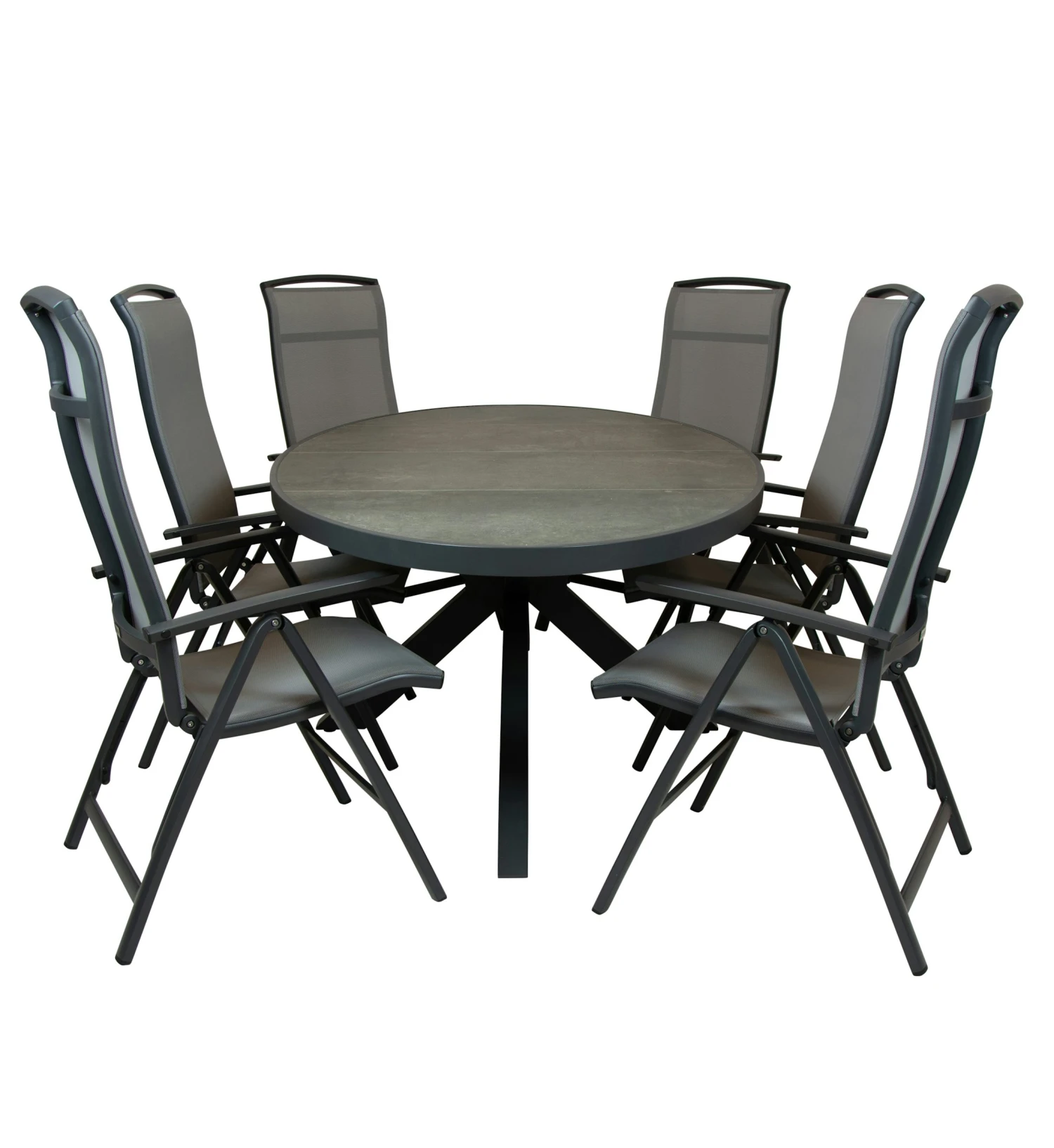 Qopps Lotta Tuintafel Met Houston Verstelbare Tuinstoel