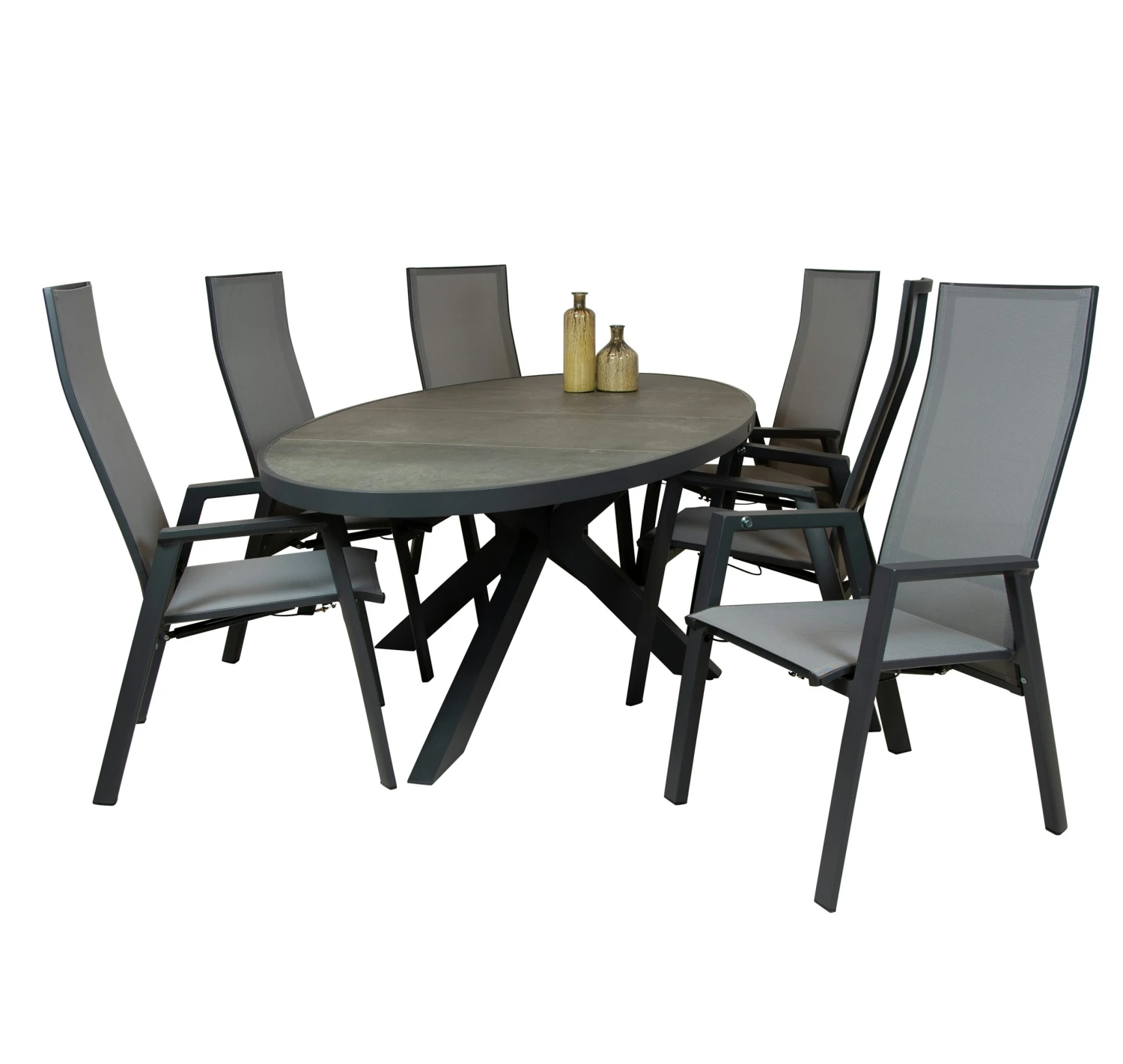 Qopps Lotta Tuintafel Met Palsa Gasveer Verstelbare Tuinstoel - Afbeelding 4