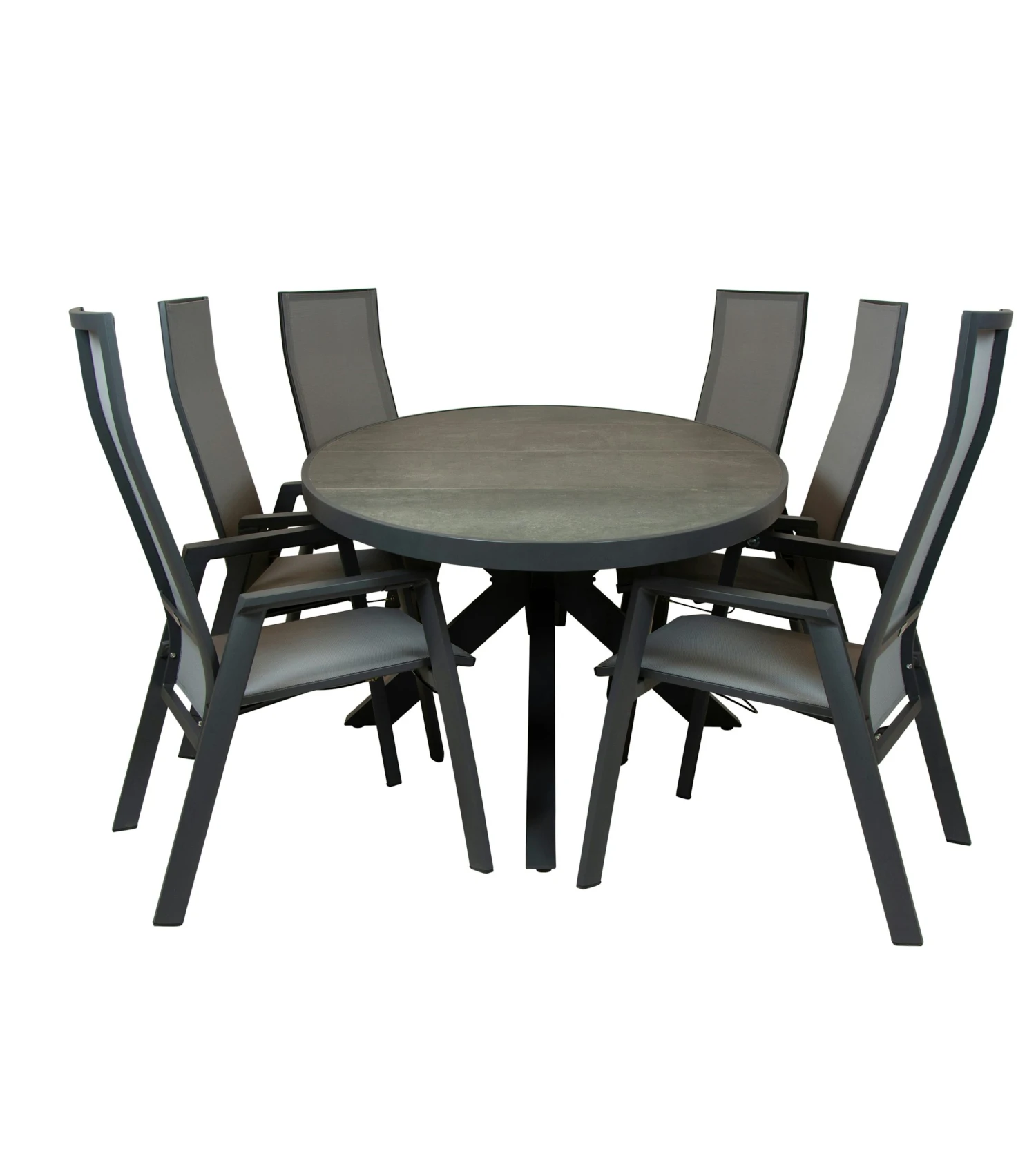 Qopps Lotta Tuintafel Met Palsa Gasveer Verstelbare Tuinstoel