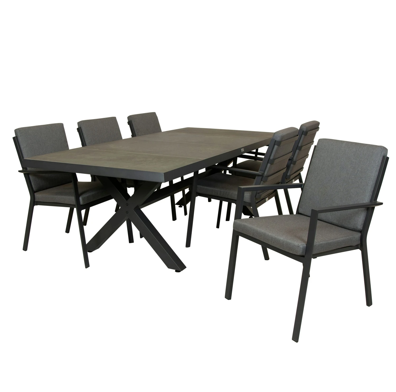 Qopps Tuintafel Bilby Met Izard Stapelbare Tuinstoel - Afbeelding 2