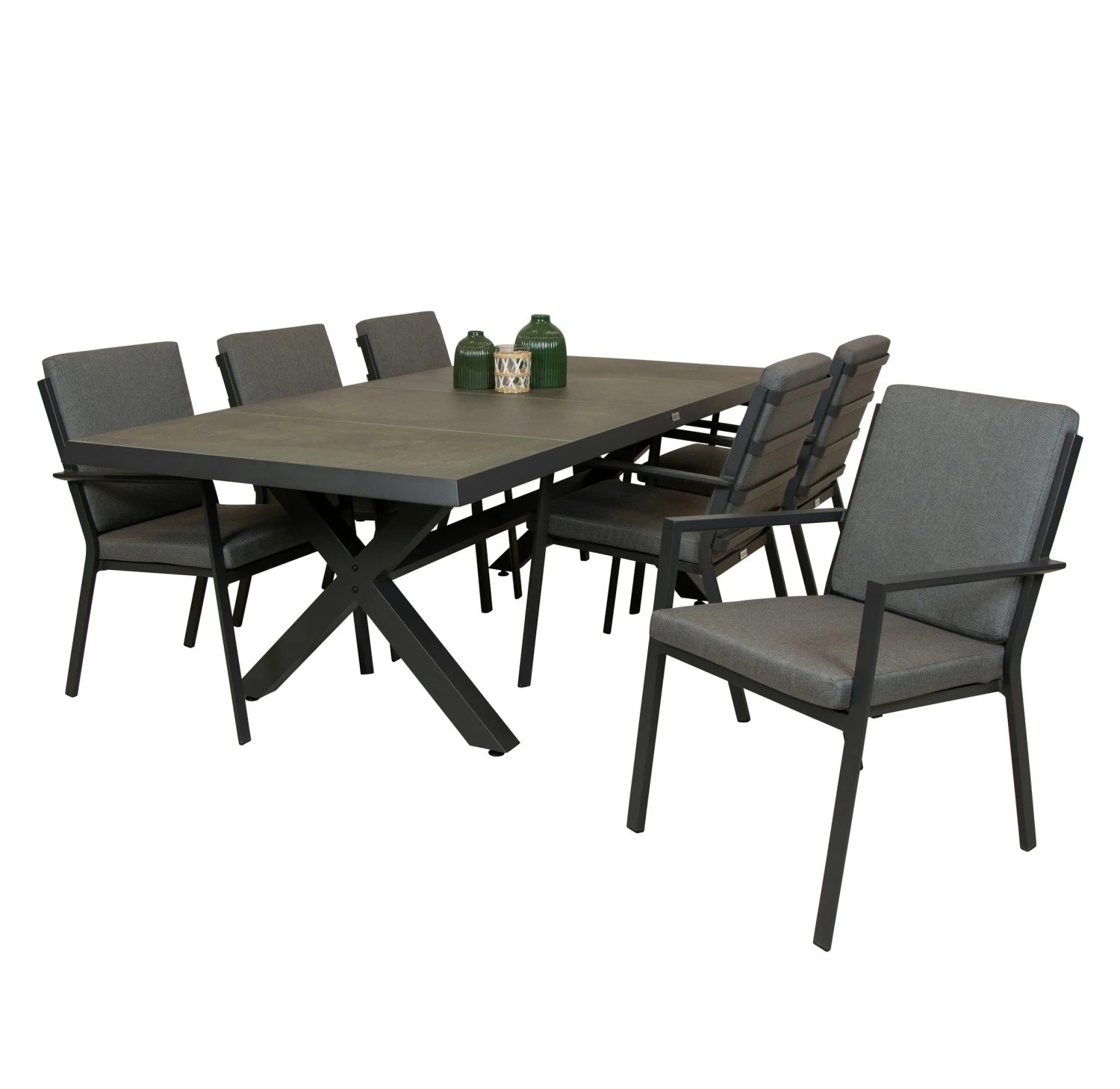 Qopps Tuintafel Bilby Met Izard Stapelbare Tuinstoel - Afbeelding 4