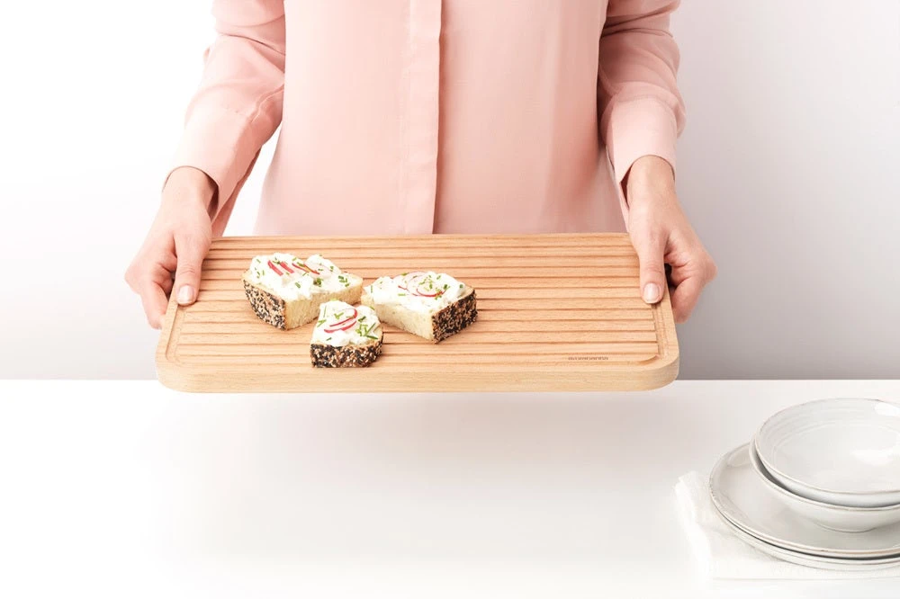 Brabantia Profile Houten Snijplank Voor Brood - Afbeelding 5