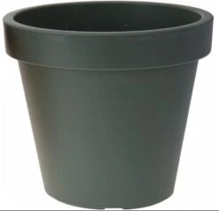 Bloempot Rond 25cm Groen