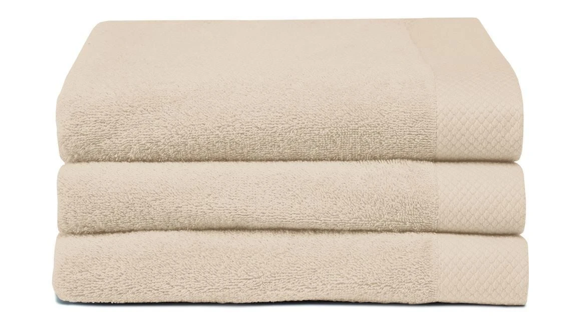 Seahorse Pure Baddoek 60x110 Cm Sand - Afbeelding 2