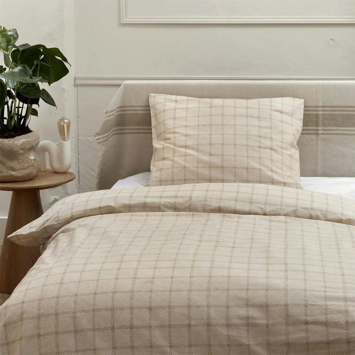 Cinderella Dekbedovertrekset Katoen 240 X 200/220 Brecht Off White - Afbeelding 2