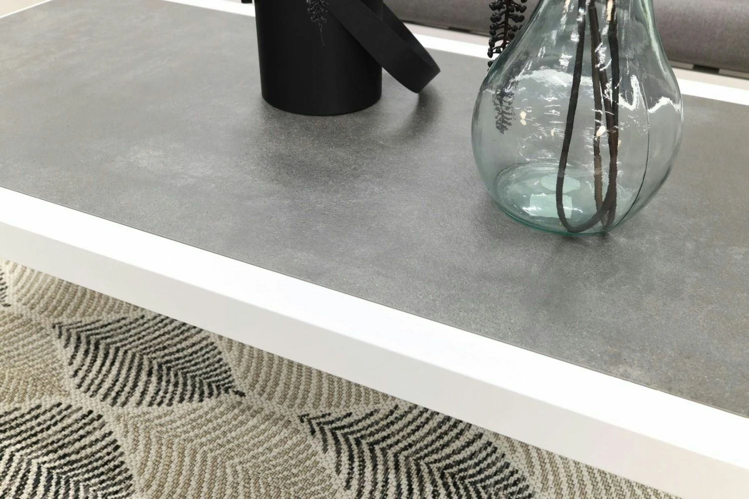 Qopps Ascon 3-zits Bank, 2 Loungestoelen Met Atlanta Koffietafel Wit - Afbeelding 4