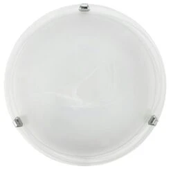 Eglo Plafondlamp Dm300 Albast/chroom 'salome'