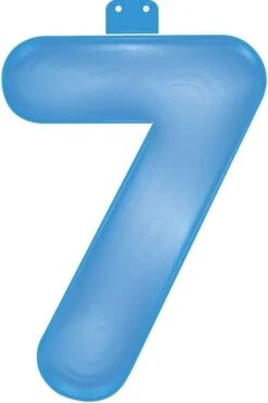 Funtext (35 Cm) Blauw "7"