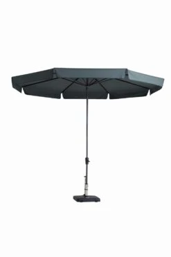 Madison Syros Luxe Parasol 350 Cm Rond Antraciet