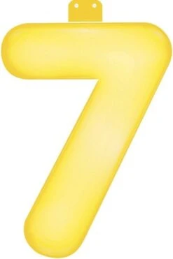 Funtext (35 Cm) Geel "7"