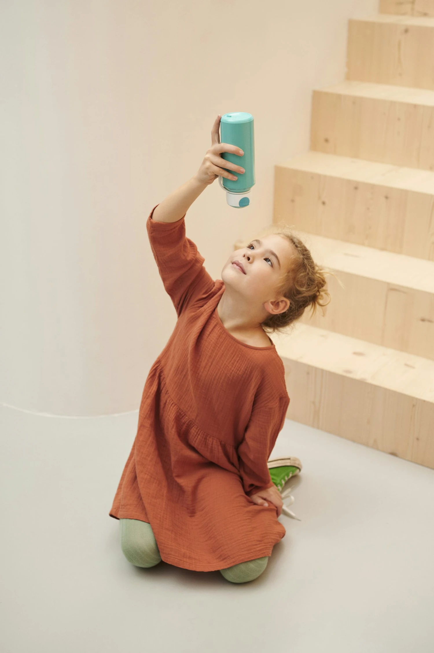 Mepal Drinkfles Campus Pop-up 400ml - Little Dutch Little Goose - Afbeelding 5