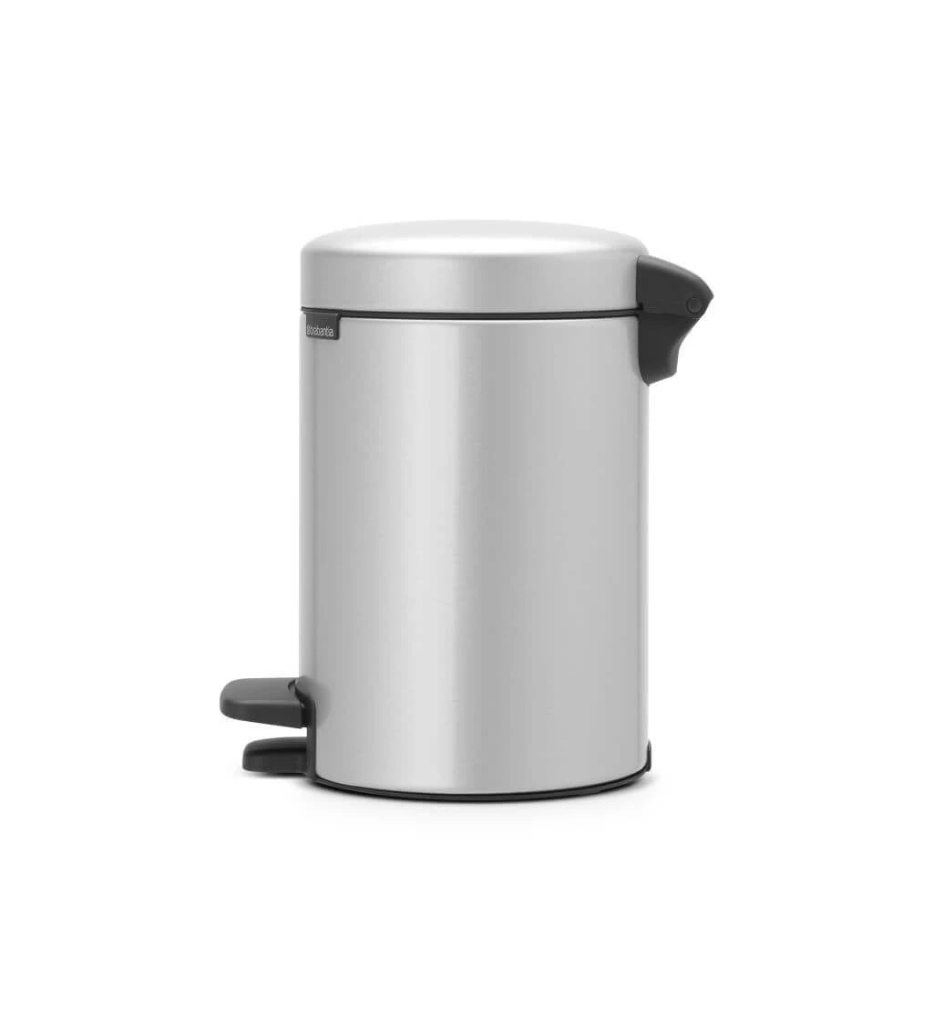 Brabantia Pedaalemmer Newlcon 3 Liter Metallic Grey - Afbeelding 3