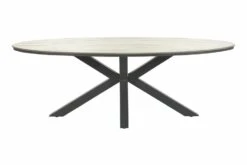 Edison Tuintafel 220 X 115 Ovaal Polywood