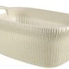 Curver Knit Wasmand 40 Liter Oasis White