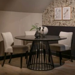 Lara Eetkamertafel Rond 120 Cm LAR-120