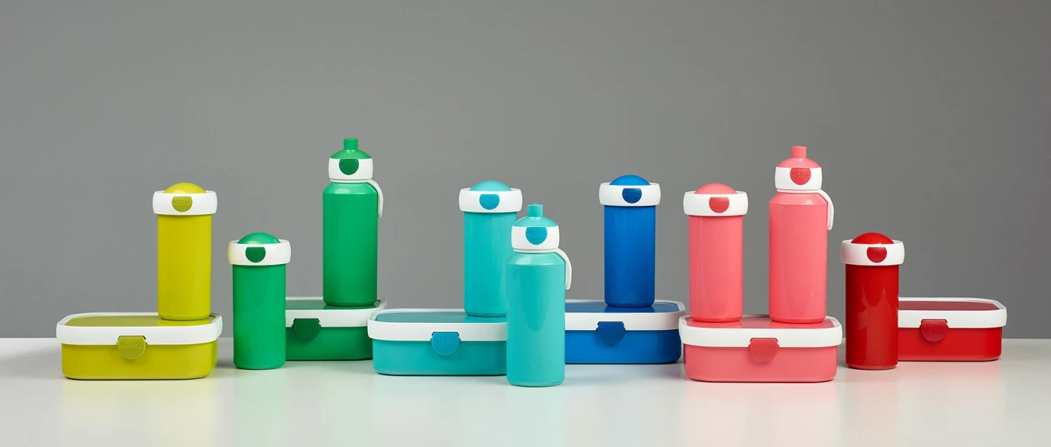 Mepal Drinkfles Campus Pop-up 400 Ml - Turquoise - Afbeelding 4