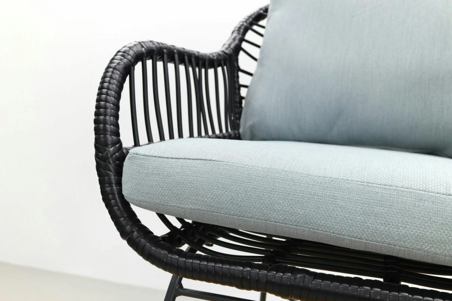 Margriet Dining Tuinstoel Carbon / Mint Grey - Afbeelding 6