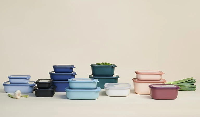 Mepal Multikom Cirqula Rechthoekig 1500 Ml - Nordic Berry OP=OP - Afbeelding 2