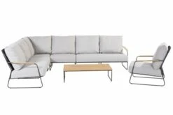 4SO Balade Loungehoek Met Tussenelement, Balade Loungestoel En Verdi Koffietafel