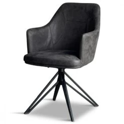 Calvin Draaistoel Antraciet