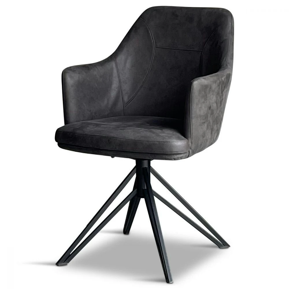 Calvin Draaistoel Antraciet
