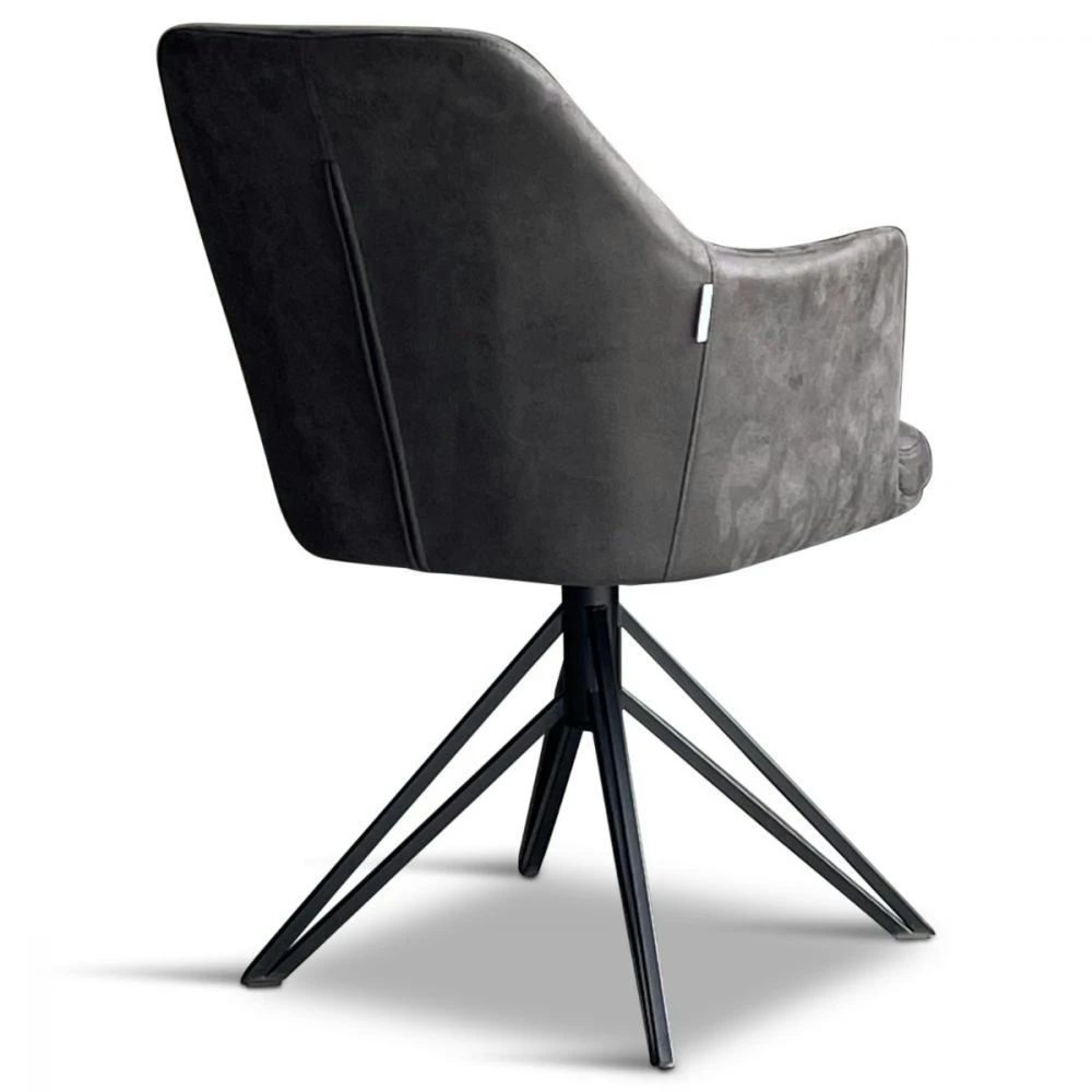 Calvin Draaistoel Antraciet - Afbeelding 3