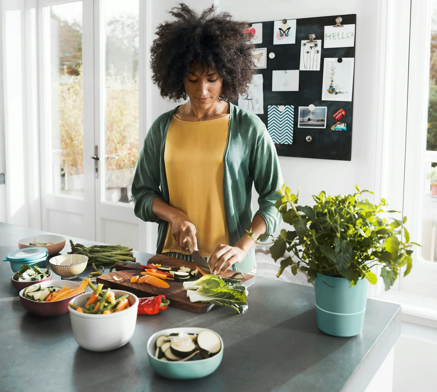 Mepal Schaal Synthesis 600 Ml - Nordic Green - Afbeelding 2