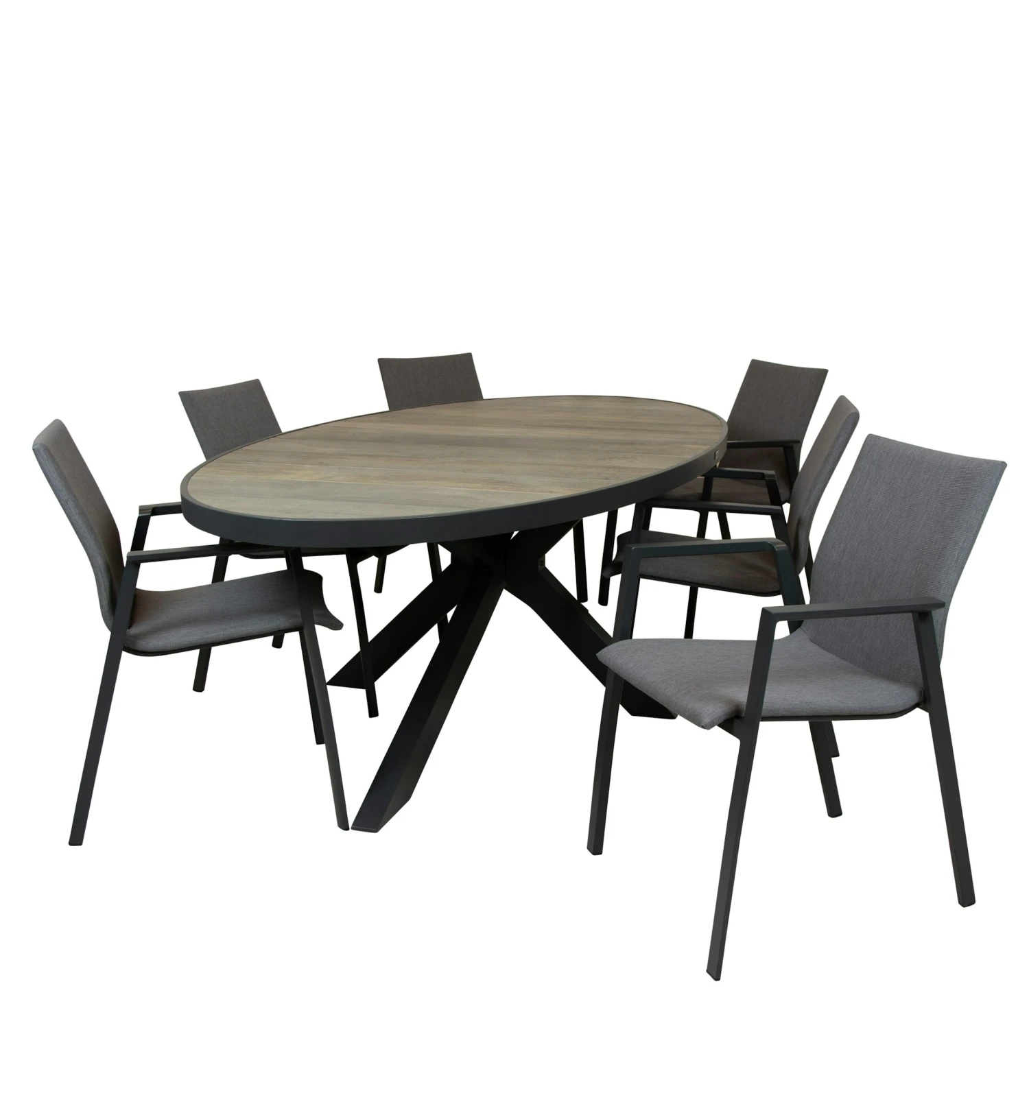 Qopps Kismo Tuintafel Met Fubar Stapelbare Tuinstoel - Afbeelding 2