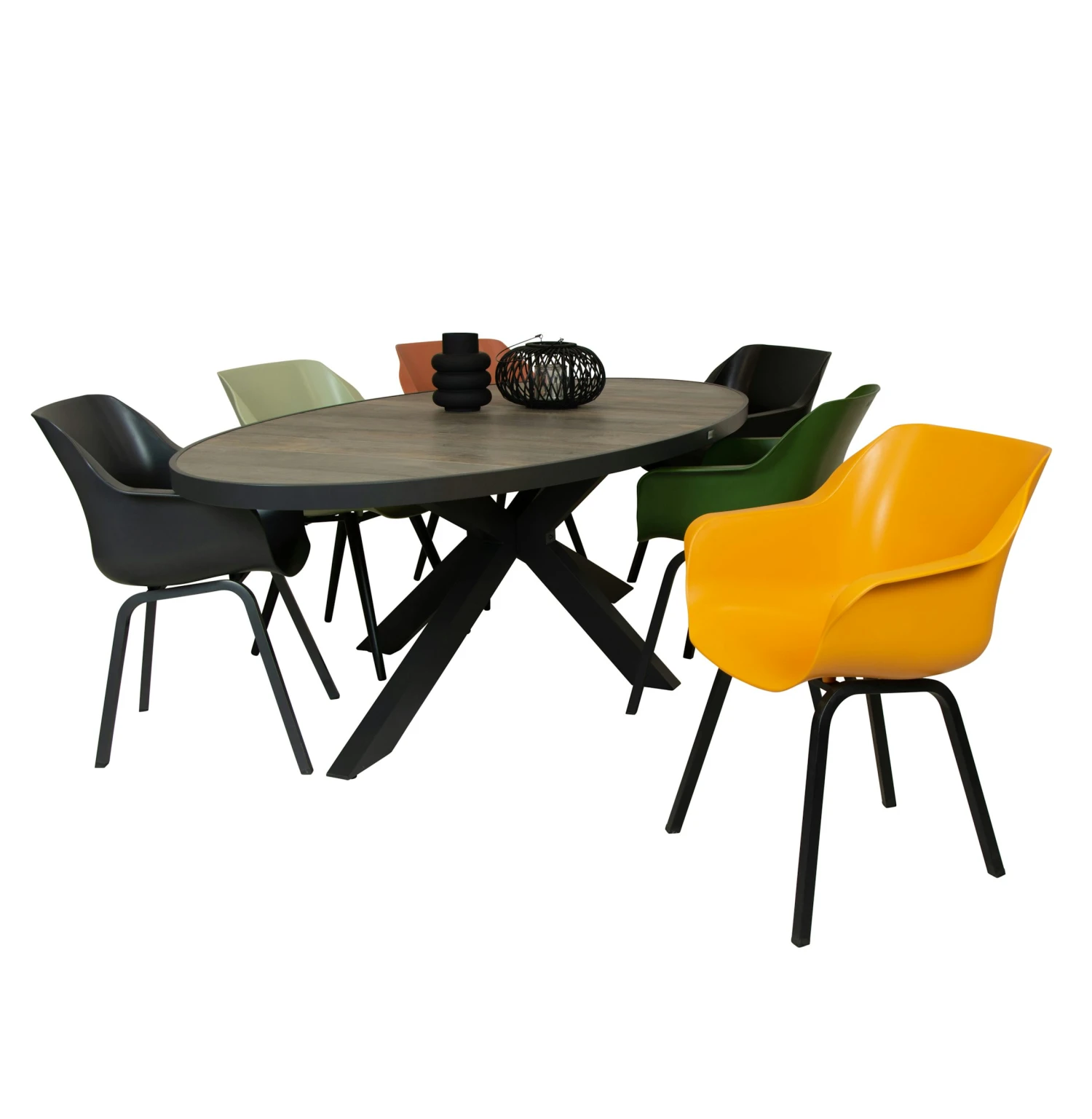Qopps Kismo Tuintafel Met Hartman Sophie Dining Tuinstoel - Afbeelding 4