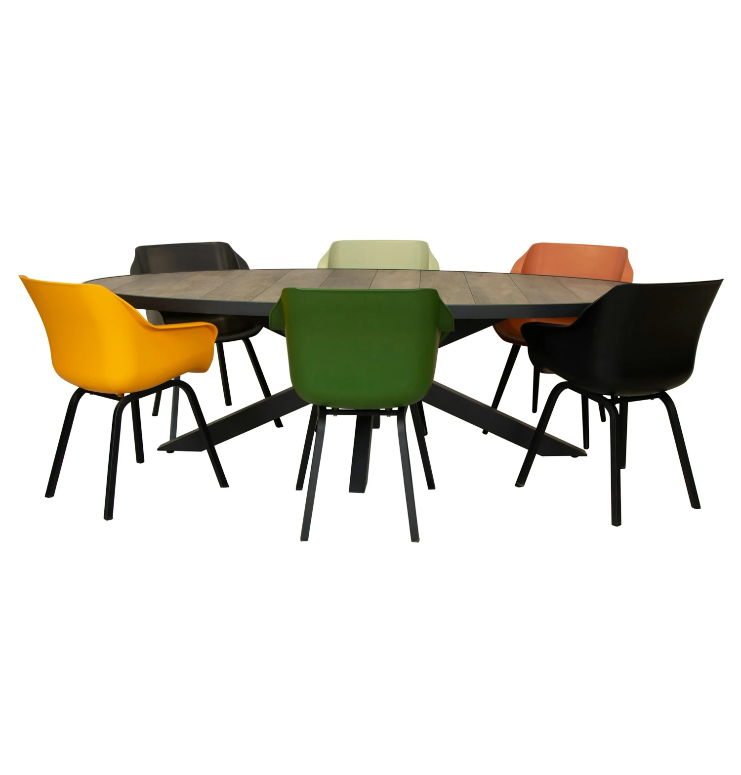 Qopps Kismo Tuintafel Met Hartman Sophie Dining Tuinstoel - Afbeelding 3