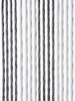 Vliegengordijn Victoria Grijs/wit Duo 90x220