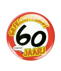 Button XL 60 Jaar